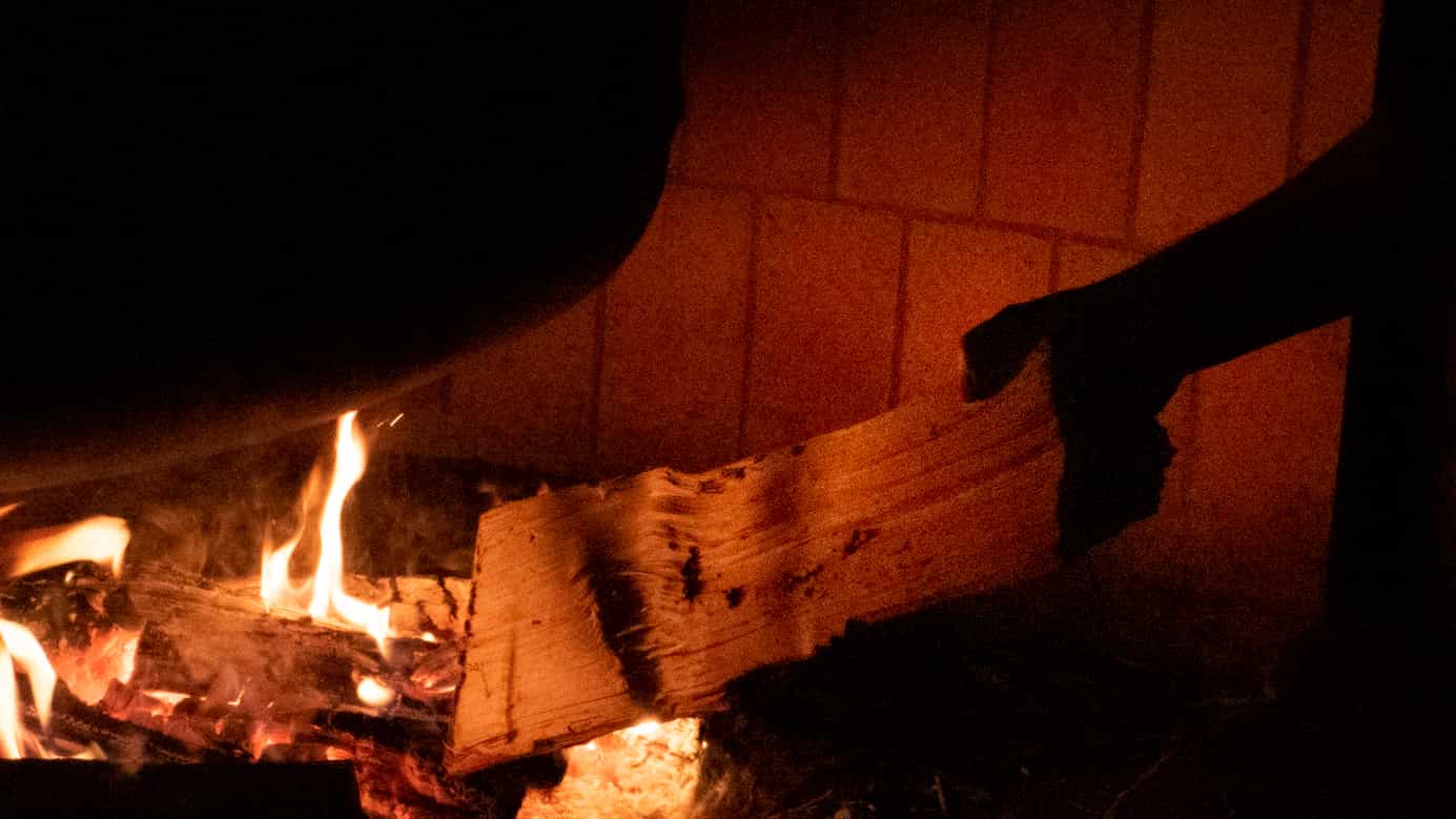photo d'un feu de bois